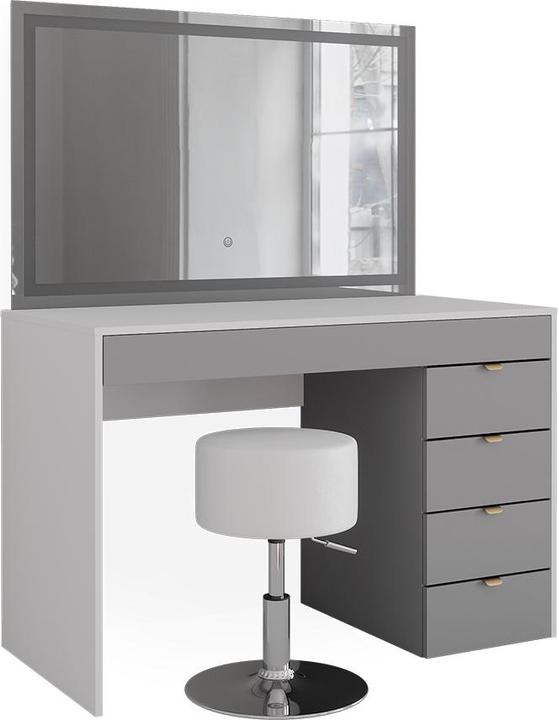 Actual product image Vicco Elise with stool and lighting (115 x 76 x 55 cm)