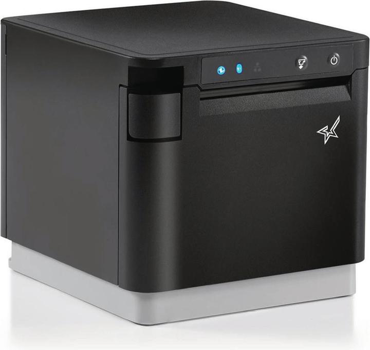 Actual product image Star Micronics MCP31CBI BK E+U, Printer, 400mm/s, DT, 58/80mm, BT, USB-C, USB-A, CloudPRNT, Black, E (Ethernet, USB-C, USB, Bluetooth)