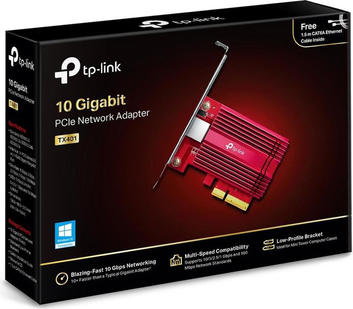 Actual product image TP-Link TX401 (PCI-E x4)