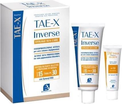 Immagine prodotto Valetudo Trattamento Solare Per La Vitiligine Tae X Inverse (Crema solare, 50 ml, 210 g)