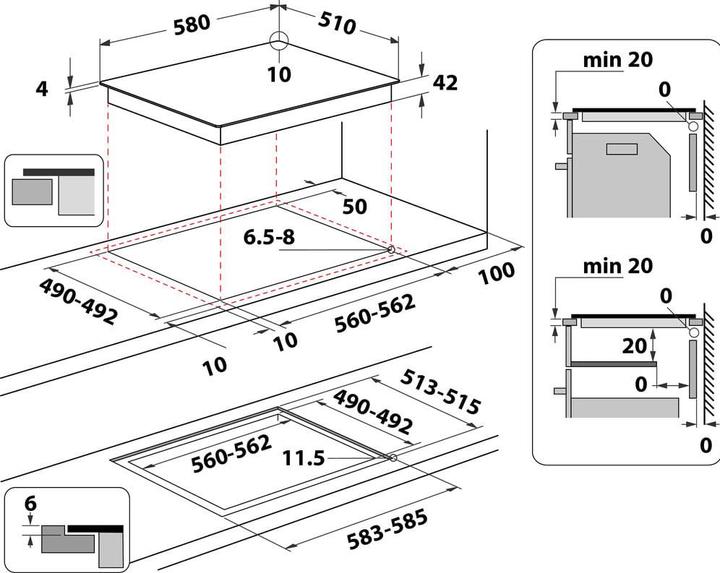 Image du produit Whirlpool AKT 8090/NE