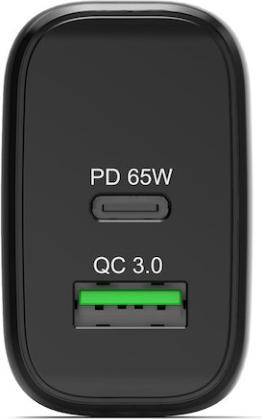 Produktbild Port Designs Alim USB 65W Techno GaN USB A + USB C sans câbles (65 W)