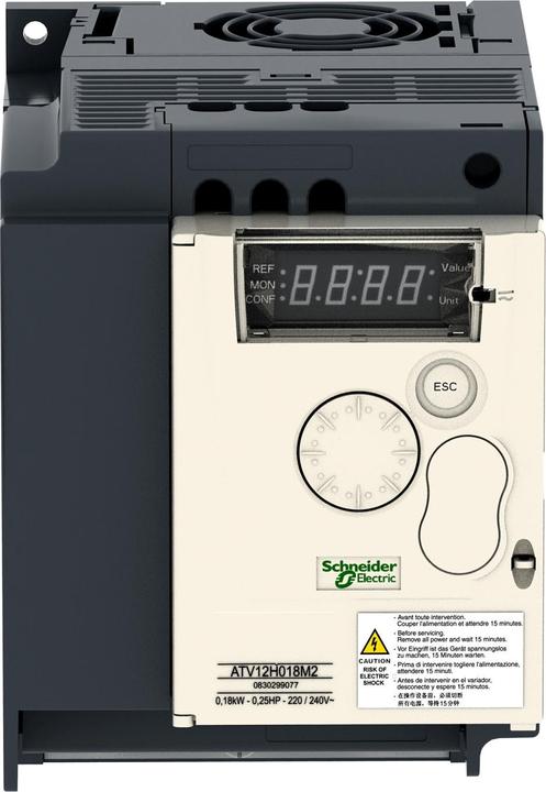 Image du produit Schneider Electric Convertisseur de fréquence 1,5KW 240V monophasé