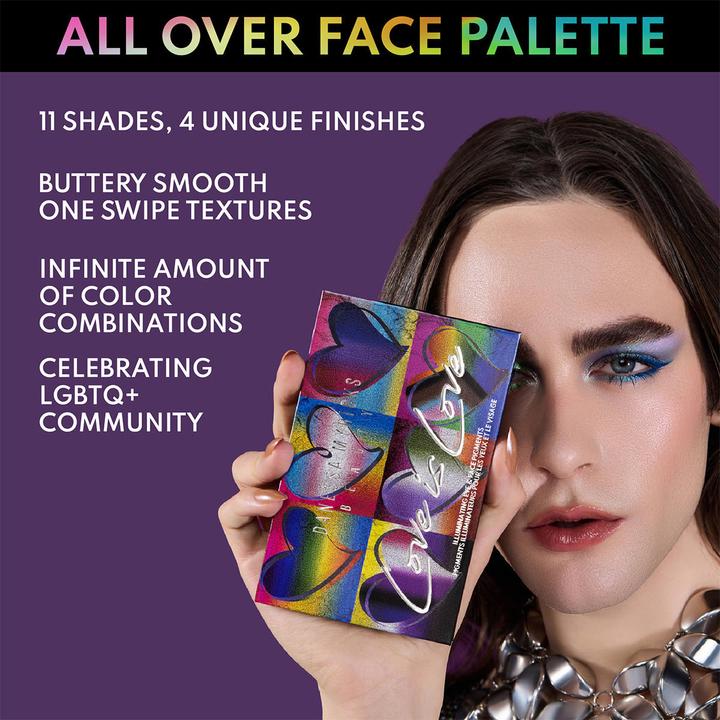 Actual product image Danessa Myricks Pride Palette Love Is Love (Love is Love)