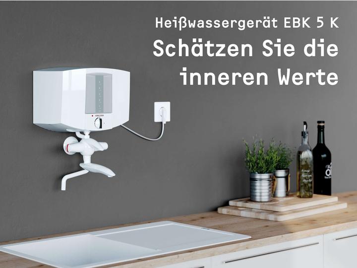 Produktbild Stiebel Eltron EBK 5 K Kochendwassergerät, Kunststoff, 5 Liter, Kunststoffarmatur