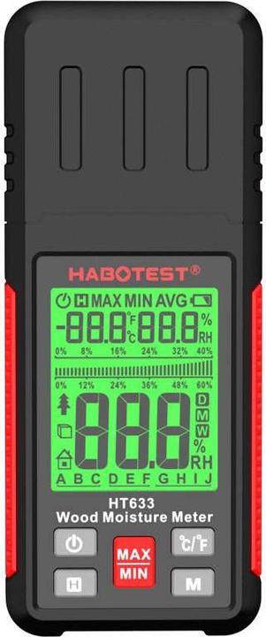 Actual product image Habotest Wood Moisture Meter HT633