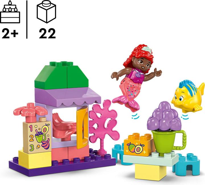 Actual product image LEGO Arielle and Fabius' café kiosk (10420)