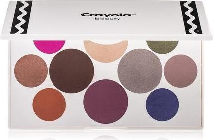 Actual product image Crayola Tropical Eyeshadow Palette