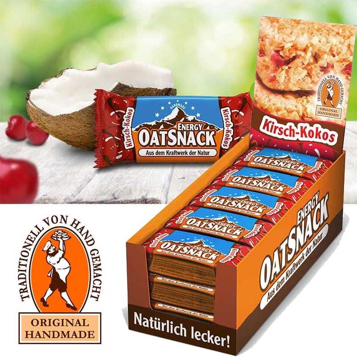 Produktbild Energy OatSnack 0 (Nuss, Kirsch-Kokos, Banane, Kirsche, Kokos, 1 Stk., 945.15 g)