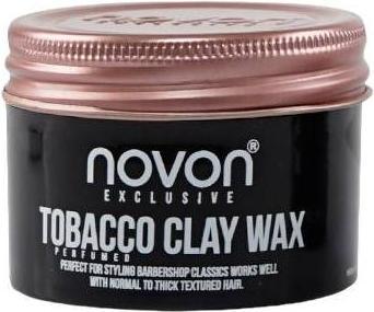 Novon Professional Exclusive Tobacco Clay wax 100ml (Hair wax, 100 ml)