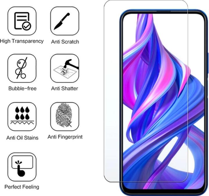 Produktbild Screenguard Honor 9X Panzerglas Schutzfolie Case Friendly Design (1 Stück, Honor 9X)