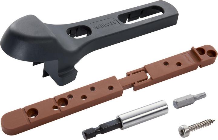 Produktbild wolfcraft Starter-Set verdecktes Verschrauben (353 x)