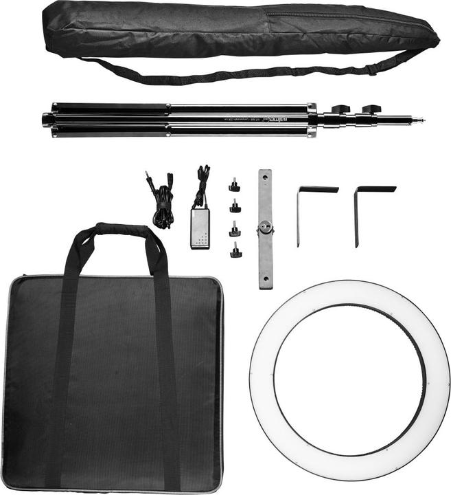 Actual product image Walimex pro per LED ring light 500 BiColor Set (Ring light)