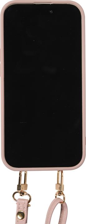 Actual product image PhoneLook Hülle Gepolstertes Leder mit Spiegel und Kartenfach grosse abnehmbare Riemen (Apple iPhone 15)