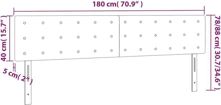 Produktbild VidaXL Herold (180 x 5 x 88 cm)