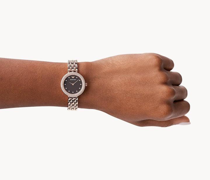Produktbild Emporio Armani Essential Armband (19.50 cm, Edelstahl, Leder)