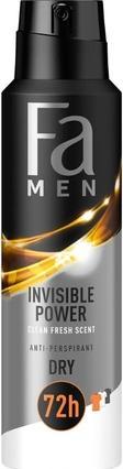 Produktbild Fa Men Xtreme Invisible Power Antiperspirant Antiperspirant In Spray For (Spray, 150 ml)