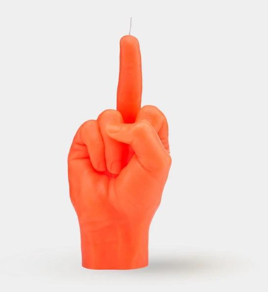 Actual product image Candle Hand F*ck you (1 pcs.)