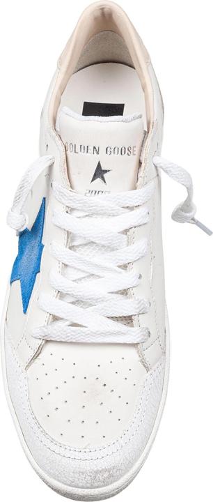 Immagine prodotto Golden Goose ballstar sneakers in white leather with bluette star (40)