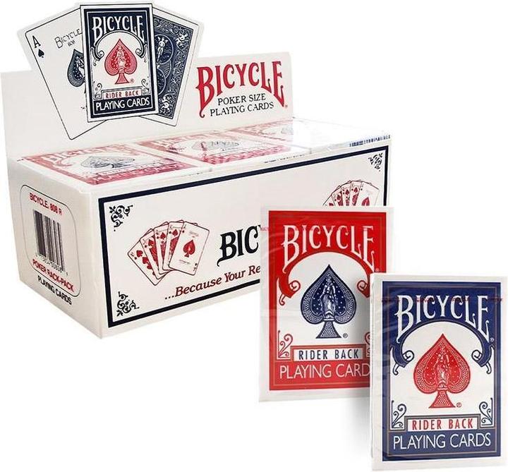 Produktbild Megagic Bicycle Karten rot oder blau (Deutsch)