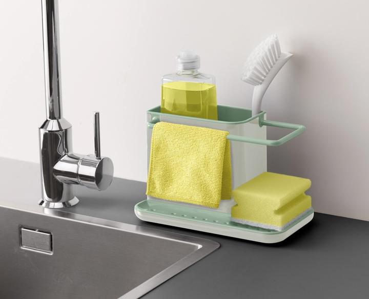 Actual product image Joseph Joseph Caddy Sink Organizer - Light Stone/Sage