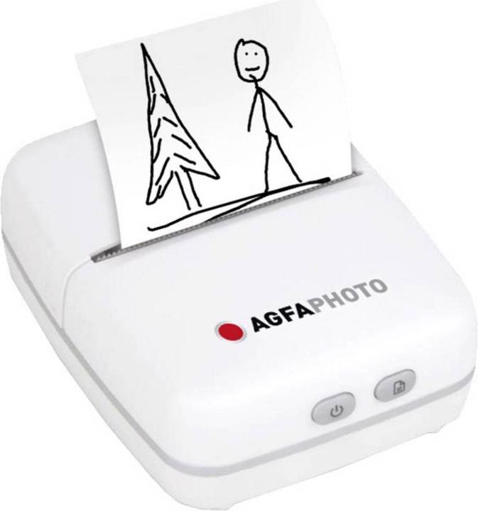 Actual product image AGFAPHOTO Photo printer (Thermal printing, Black and white)