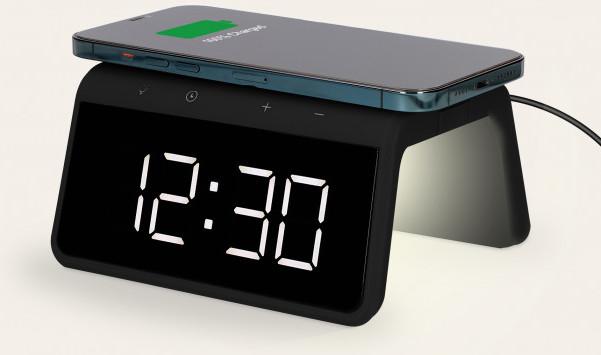 Image du produit KSIX Alarm Clock 2 With Fast Charge Wireless Charger 7.5w-10w