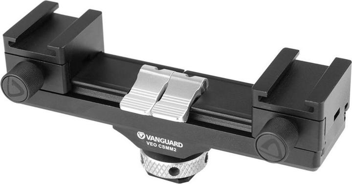 Produktbild Vanguard VEO CSMM2 Erweiterbare Doppel Kaltschuhhalterung (Stativadapter)
