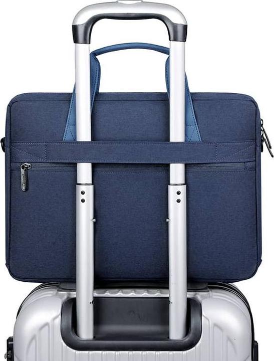 Actual product image Okade MacBook / laptop bag, 13.3-14 inch, T64, navy blue (14")