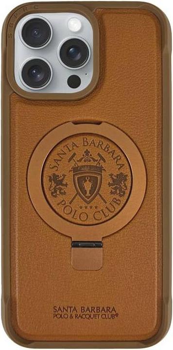 Immagine prodotto RPD Apple iPhone 16 Pro - Santa Barbara Polo Primo - Premium Stand Case Hülle mit MagSafe, schwarz (Apple iPhone 16 Pro)