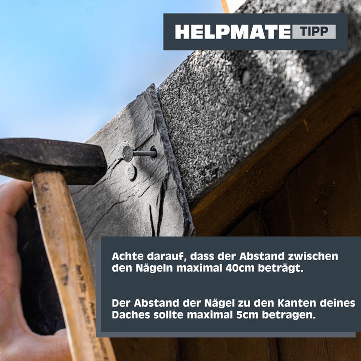 Produktbild Helpmate Dachpappnägel 2x20, verzinkt, 1000 Gramm (1 Stück, 20 mm)