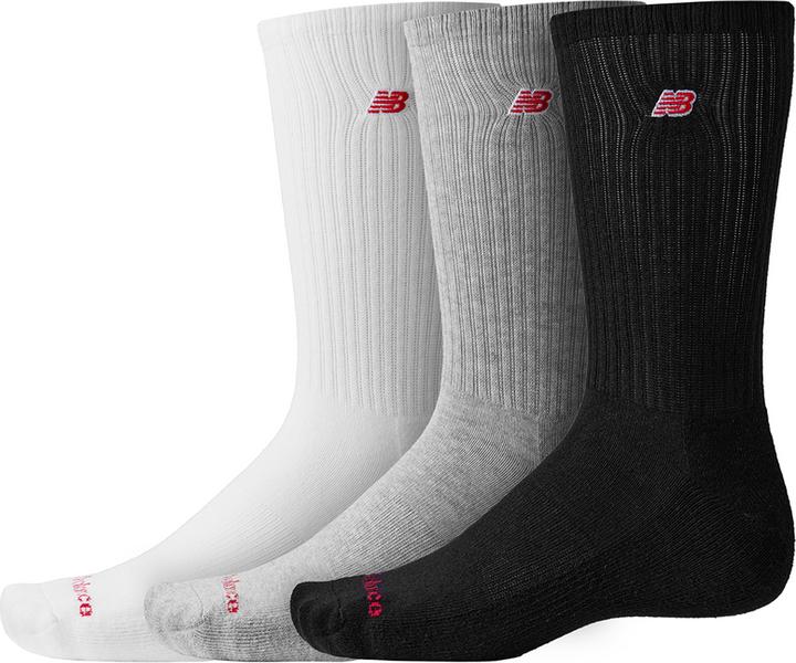 Actual product image New Balance Patch Logo Crew 3 Pack (pack of 3, S)