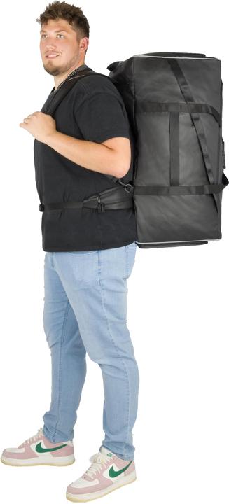 Immagine prodotto Normani Borsa sportiva con funzione di zaino da 120 l con cintura per i fianchi - 9275 (120 l)