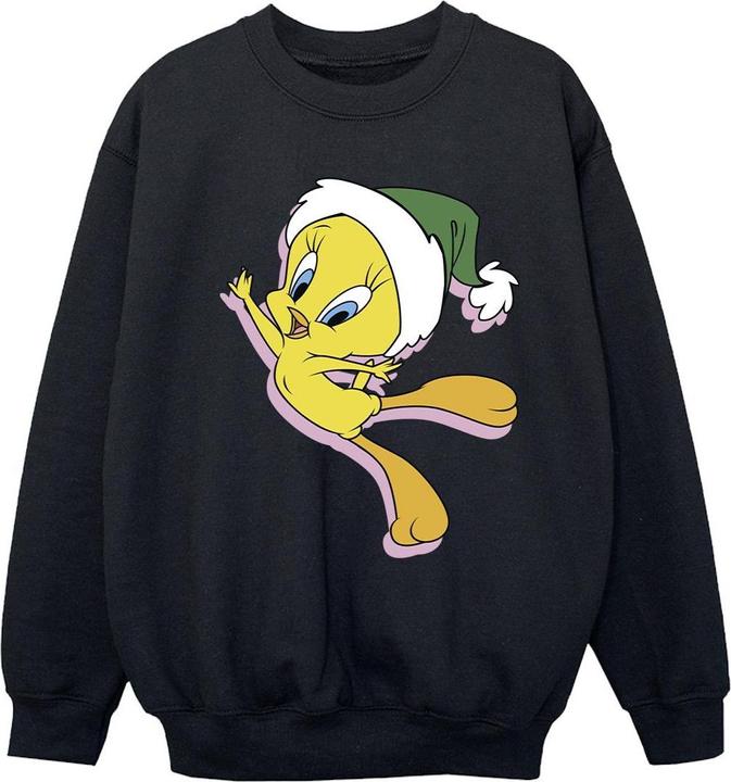 Looney Tunes Tweety Christmas Hat Sweatshirt Mädchen