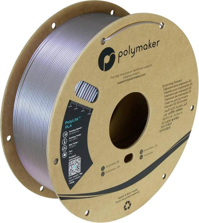 Produktbild Polymaker PolyLite PLA Starlight (PLA, 1.75 mm, 1000 g, Mehrfarbig)