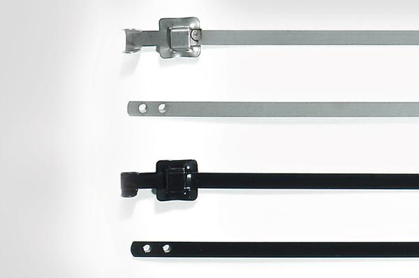 Produktbild HellermannTyton Kabelbinder 316 Edelstahl 630x10mm (Metallkabelbinder, 630 mm, 100 Stk.)
