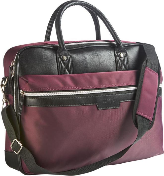 Cristo Urban Urban - Business tas 15(Nylon + PU), 1 compartiment - bordeaux