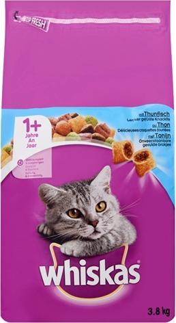 Produktbild Whiskas 1+ Thunfisch (Adult, 1 Stk., 3800 g)