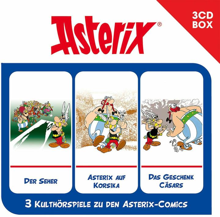 Produktbild Asterix - 3-CD Hörspielbox Vol. 7 (René/Uderzo, Goscinny, Albert, Deutsch)