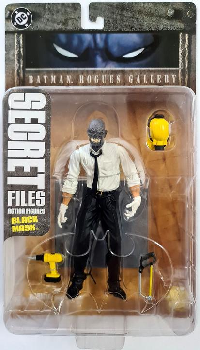 Actual product image DC Direct - Secret Files Series 1: Batman Rogues Gallery Actionfigur Black Mask