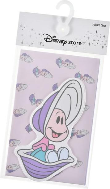 Image du produit Disney Young Oyster Mini Die Cut Message Card and Envelope Set (3 pcs)