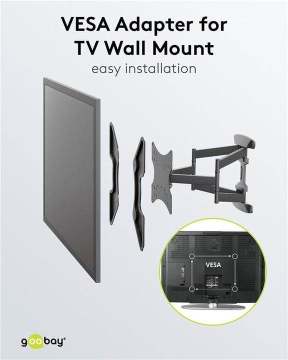 Produktbild Goobay Vesa Adapter (Adapter- / Montageplatten)