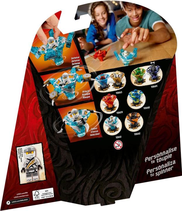 Produktbild LEGO Spinjitzu Zane (70661, LEGO Ninjago)