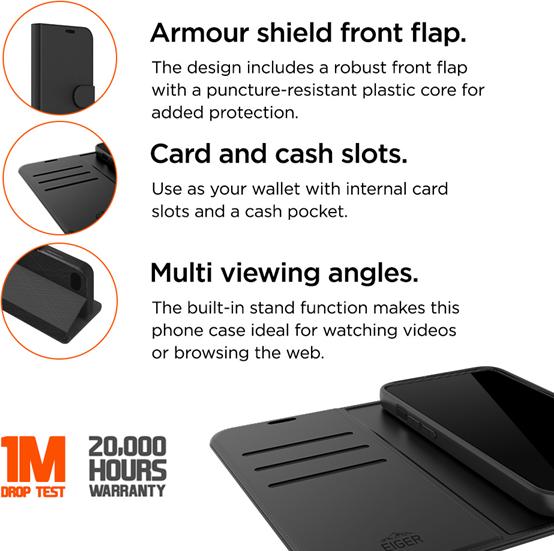 Produktbild Eiger North Folio (Apple iPhone 16e)