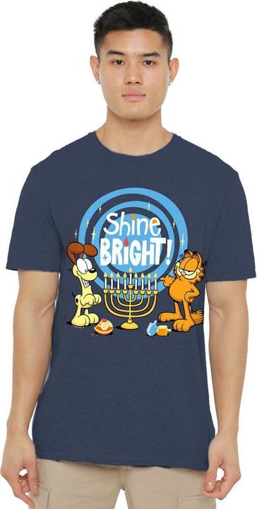 Produktbild Garfield Shine Bright For Hanukkah TShirt (XXL)