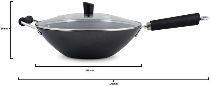 Actual product image Ken Hom performance wok (31.90 cm, Wok, Iron, Steel)