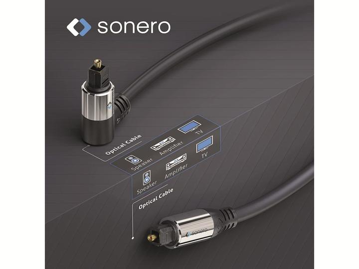 Produktbild Sonero Audio-Kabel Toslink - Toslink 3 m (3 m, TOSLINK)