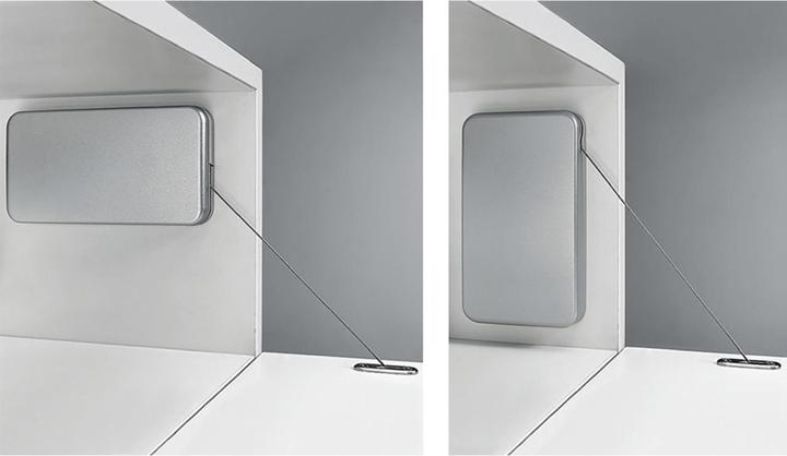 Produktbild Hettich Klappenhalter Lift Mini mit Seilzug Typ D, 140 N