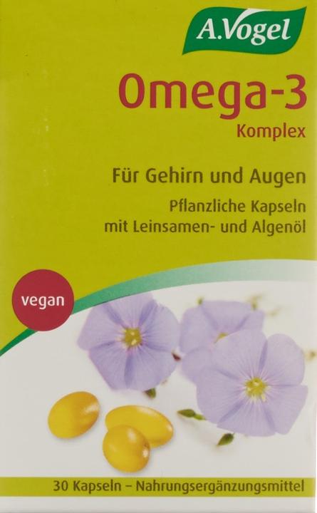 Actual product image A. Vogel Omega3 complex (30 Piece, Capsules, 100 g)