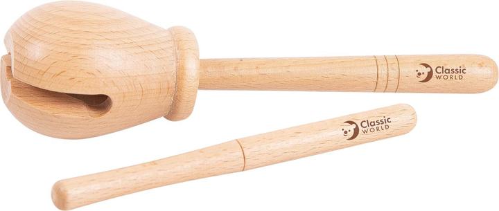 Classic World Wooden Block Percussion, 2dlg.